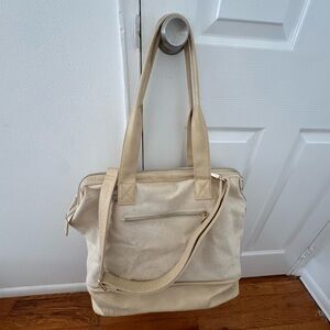 BEIS Cream Tote Bag